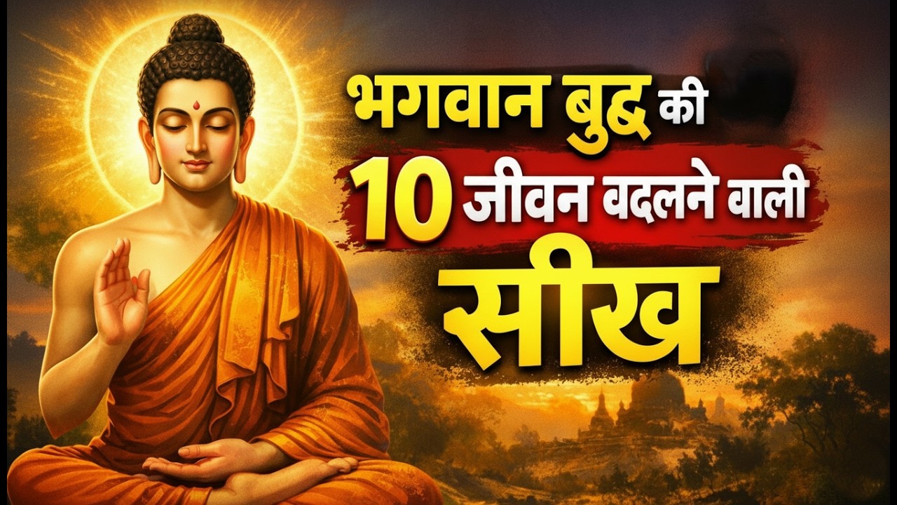 भगवान बुद्ध की ये 10 सीख आपके जीवन को बदल देंगी | Buddha Teachings | Buddha Motivation #innerpeace