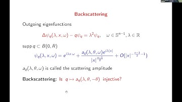Gunther Uhlmann: Microlocal analysis and inverse problems