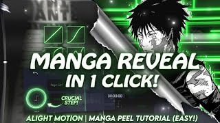 Details Clean Manga Reveal Transition Tutorial | Alight Motion🌀 🎬 Guide