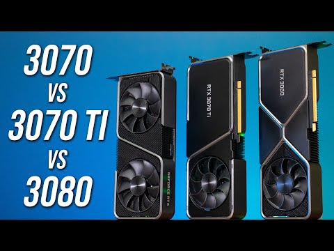 RTX 3070 vs 3070 Ti vs 3080 - 17 Game Comparison!