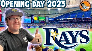 Opening Day Tampa Bay Rays 2023 | My First Visit to Tropicana Field | Full Experience 4K
