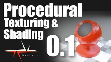 Shading in Blender 2.8 - Procedural Texturing & Shading - Episode 0.1