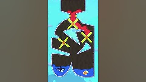 Save the fish gameplay | pull the pin game; all levels (38-45)