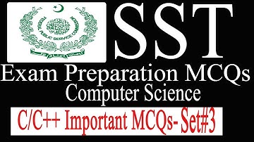 FPSC SST computer science test prep 2019 |  c/c++ language mcqs fpsc - Set 3