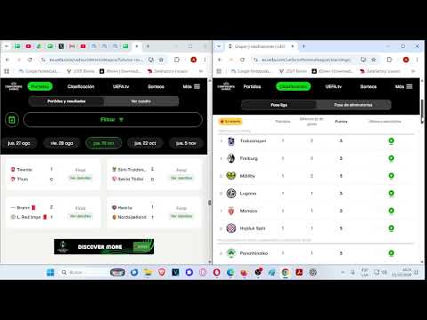 Video Fecha 1 Fase de la Liga, UEFA Conference League 2026/27: Resultados, Posiciones y Fixture