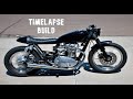 Yamaha XS650 Cafe Racer - Full Timelapse Build