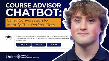 Course Advisor Chatbot: Using Conversation to Identify That Perfect Class