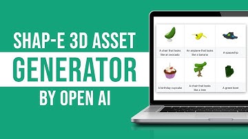 Shap-E - 3D Asset Generator By OpenAI (Tutorial)