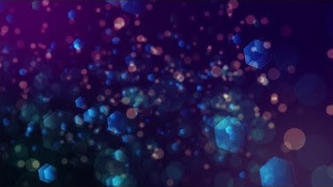 Bokeh Particles 4K | Motion Graphics - Videohive template