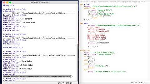 File Handling (Reading from Text Files) Part II (Class XII, CBSE)