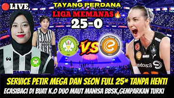 ECZACIBASI DIPERMALUKAN 25-0 ‼️ MANISA BBSK GEMPARKAN LIGA TURKI | DUET MAUT MEGA & YEUM 🔥