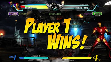 Ultimate Marvel vs Capcom 3 friday in lobby part 2 episode 3