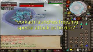 The easiest way to do the "Zombie Destroyer" Elite Combat Task at vorkath #osrs screenshot 3