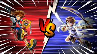 Sora VS Pit Sprite Animation