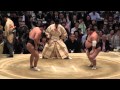 勢 vs  豊響  2015大相撲三月場所6日目 Ikioi vs Toyohibiki SUMO