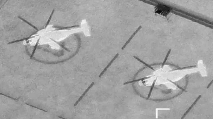 AC-130 Gunship - Enemy Artillery And Helicopter Base Destroyed - USAF - ARMA 3 Simulation