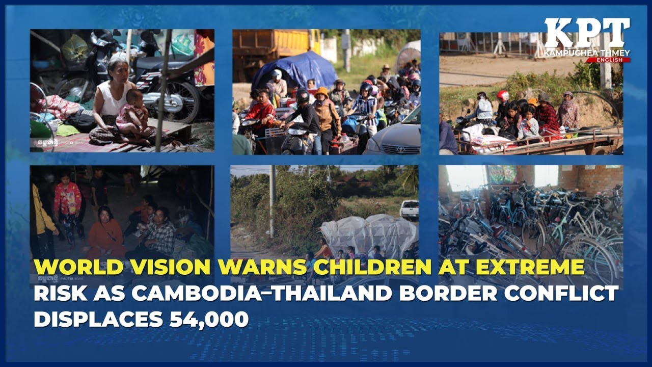 Организация World Vision предупреждает, что дети находятся в крайне опасном положении из-за конфл...