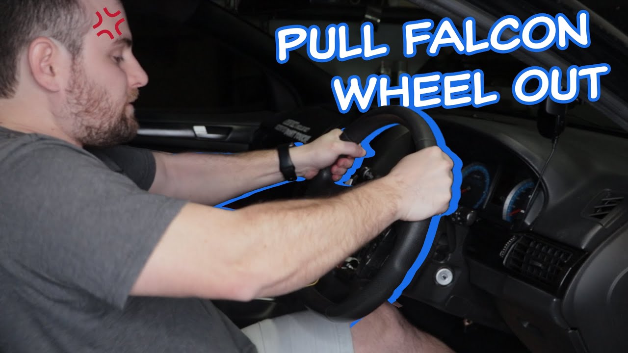 How to remove the Ford FG Falcon Steering Wheel ford fordfalcon YouTube