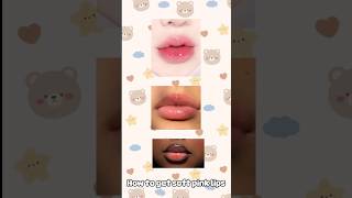 How to get pink and or soft lips 👄🩷 #aesthetic #foryou #trending #affordable #skincare #glowup screenshot 5