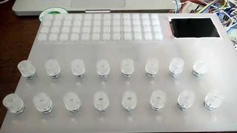 Teensy 16 step sequencer with adafruit trellis buttonpad