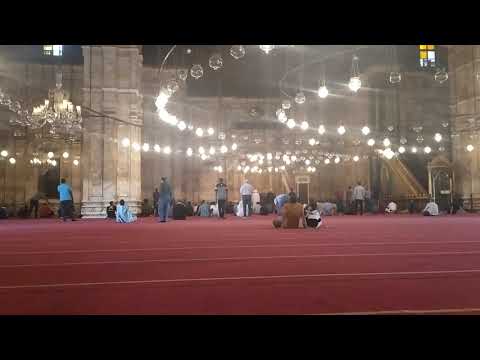 رفع الاذان بمسجد محمد على بقلعة صلاح الدين الايوبي