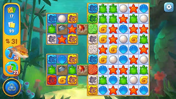 Fishdom HARD level 1231 Gameplay (iOS Android)