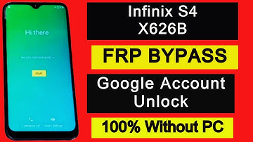 Infinix S4 (X626B) FRP Bypass 2022 | Google Account Unlock / Remove FRP Lock Without PC Android 9