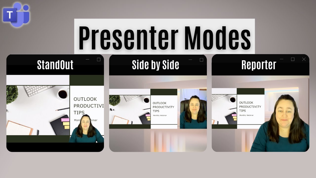 teams presenter mode powerpoint live