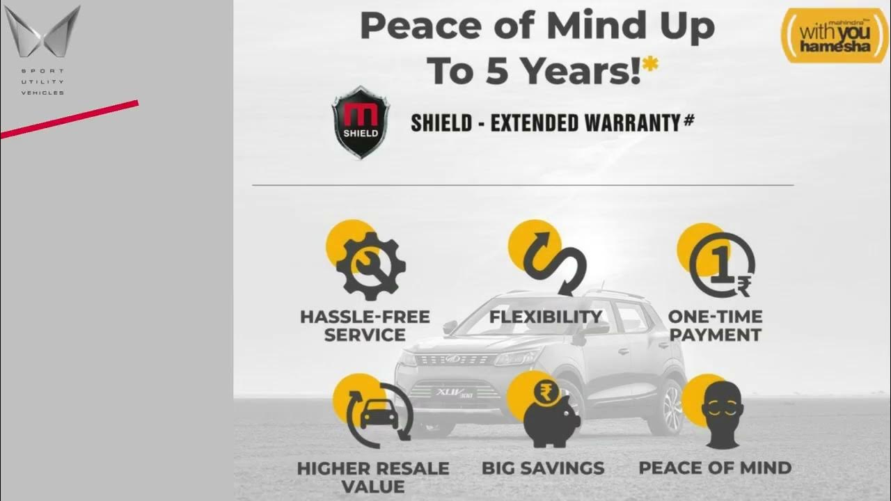 KONCEPT MAHINDRA ,MAHINDRA MSHIELD EXTENDED WARRANTY KEEP YOUR VEHICLE