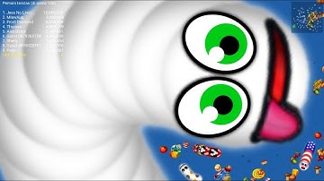 Cacing Worms Zone Terbesar Skor 3.7 Juta | Zona Cacing.io Part 38