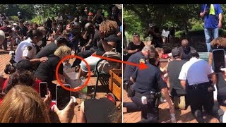 POLISI NA RAIA WAKIZUNGU WAKIOSHA WATU WEUSI MIGUU, KUWAOMBA MSAMAHA