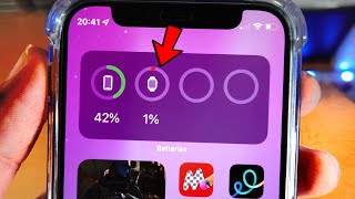 ANY iPhone How To Add Battery Widget for AirPods / Bluetooth device etc screenshot 4