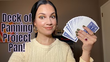 DECK OF PANNING PROJECT PAN UPDATE 3! Making Progress!