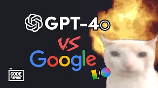 Another glorious battle for AI dominance… GPT-4o vs Google I/O screenshot 2
