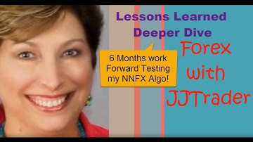 NNFX Algo Forward Testing 6 months -  Lessons learned