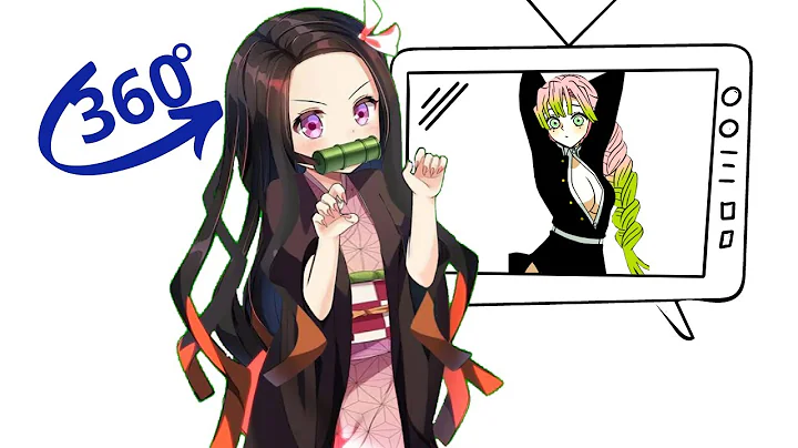 Nezuko copies Mitsuri || ZERO TWO DODGING meme || dancing || part 3