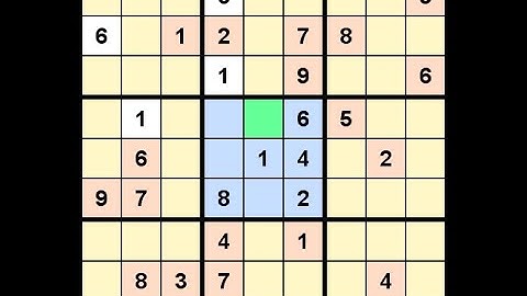 How to Solve Los Angeles Times Sudoku Expert May 13, 2021