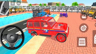 🚀Auto Car Game:Franklin Ordered by😱Indian Bus And Truck 💸drives A Police SUV🥳 Mission Game🎮