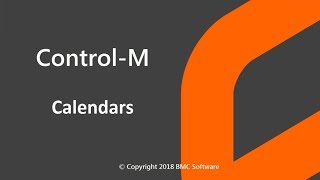 Control-M Calendars screenshot 5