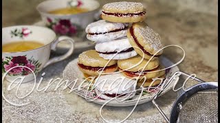 Vanilice - Easy Sugar Cookies with Jam - Irma's Sofra