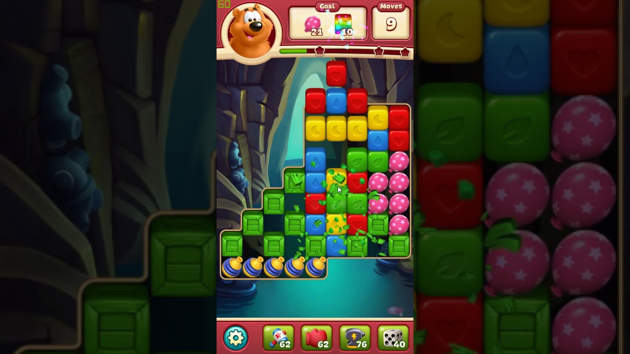 Toon Blast level 1021