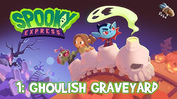 Spooky Express - 1: Ghoulish Graveyard - 100% Walkthrough