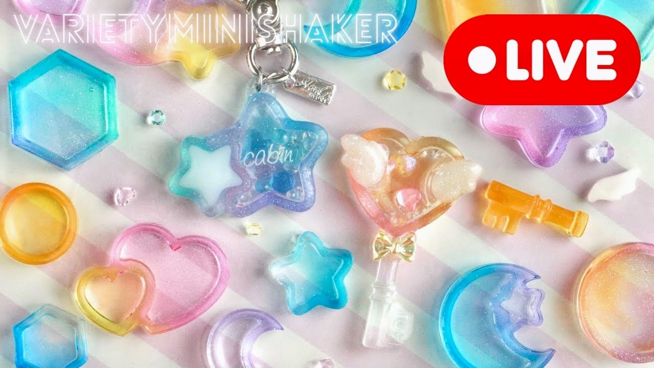 384【バラエティミニシェイカーモールド】夢色グラデーションカラー✨福袋のミニシェイカーいっぱい作ります(2026/2/12)