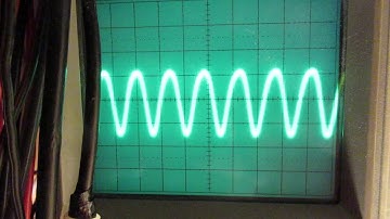 Sine wave oscillator 4 - 7 MC without coils or capacitors update: better waveforms with a buffer