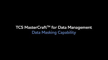 TCS MasterCraft™ for Data Managament: Secure Your Sensitive Information with Ease!