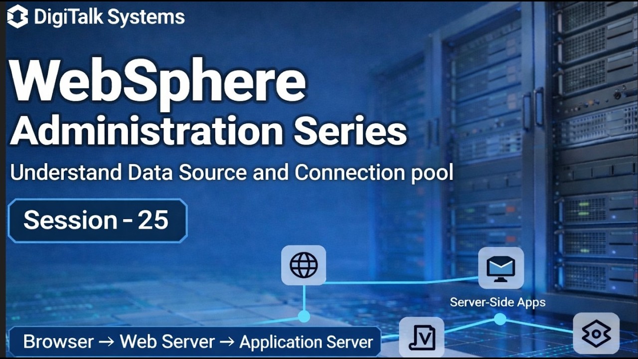 P25: WebSphere Administration (Zero2Hero): WebSphere Data Source ...