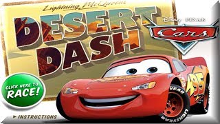 Car Toon Game - Lighting McQueen's Desert Dash