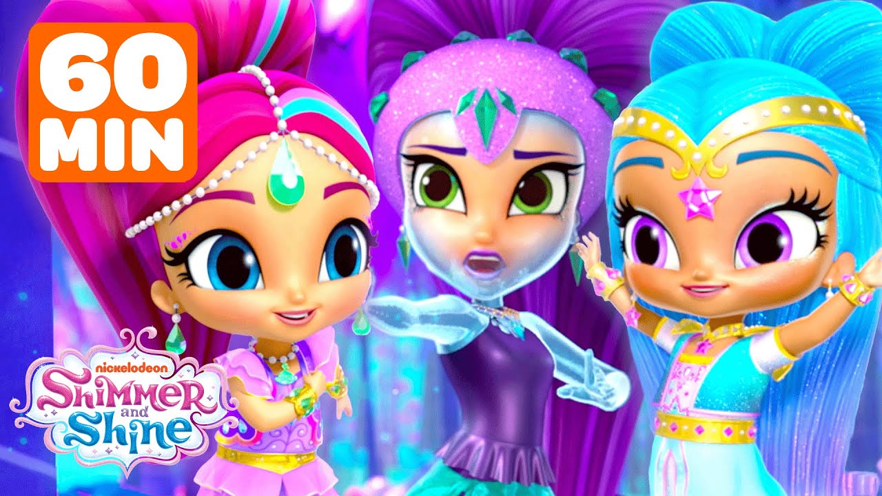 Nikelodeon Shimmer and Shine Jigsaw Puzzle - 24 Piee in a square Box