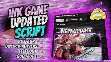 New Ink Game Script | God Mode, Presets, Stat Boosts, Unlock Powers & Teleport (UPDATED)
