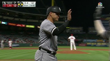 CWS@LAA: Smith notches RBI on an infield single